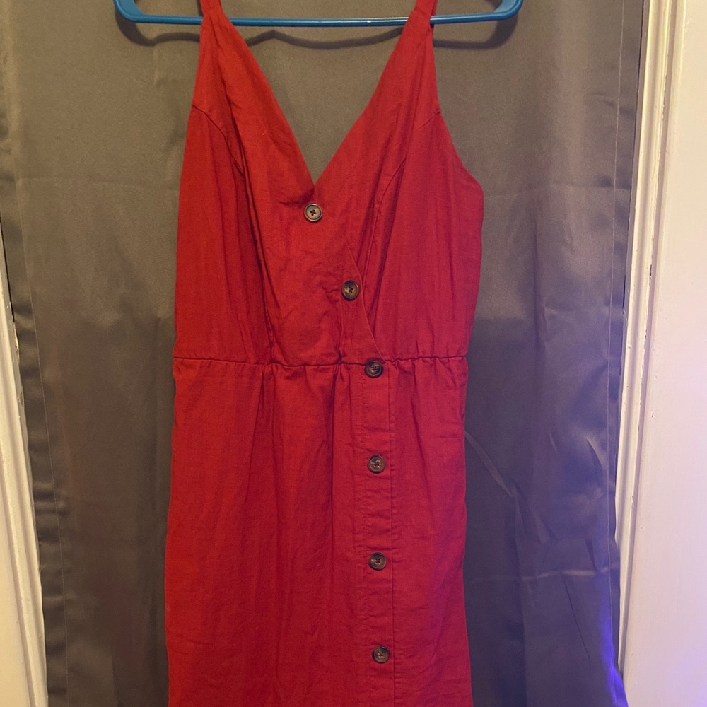 Red sundress